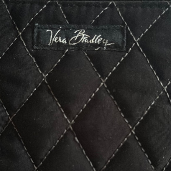 Vera Bradley Black and Multicolor Quilted Wristlet Bag - Picture 5 of 9